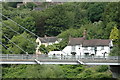 Ye Olde Robin Hood Inn from across the river