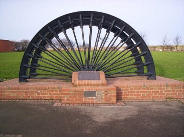 Memorial Pit Wheel Shotton Colliery