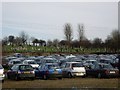 Eastern Necropolis from Celtic Park car parking