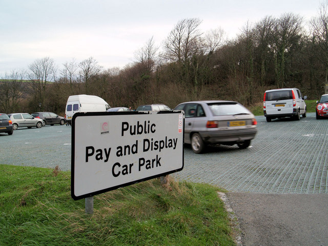 Runswick sands car park © Steve Fareham :: Geograph Britain and Ireland