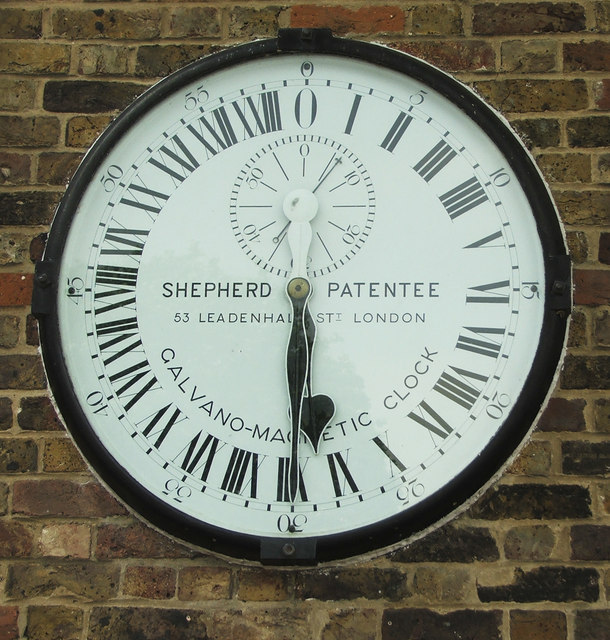 Galvano-Magnetic 24 Hour Clock, Royal Observatory, Greenwich