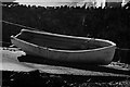 Rowing Boat on Slipway at Night