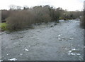 Afon Seiont in spate