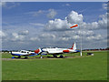 Aircraft at North Weald Airfield, Essex