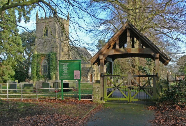 St. Peter's Church and lych gate