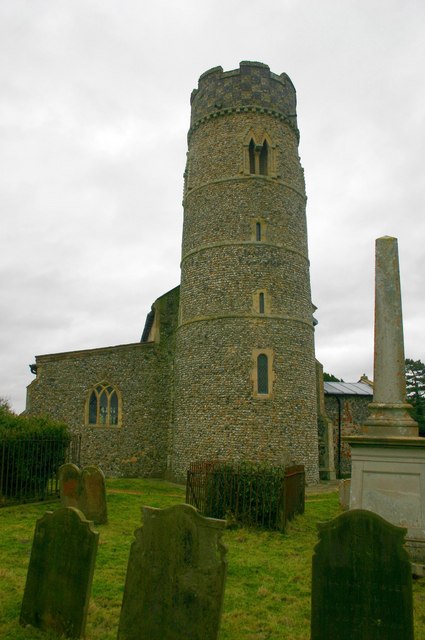 The tower of St. Mary's Church, Haddiscoe