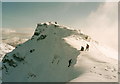 NN2626 : Ben Lui - Summit Ridge looking South East by Julian Thomas
