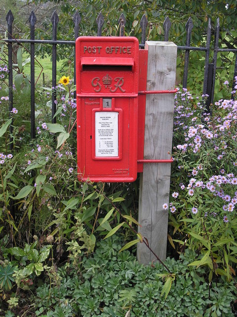Postbox at Buckfastleigh Station