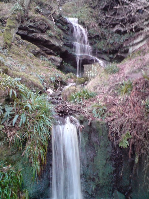 Waterfall Near Edlingham Castle (Swin Hope)