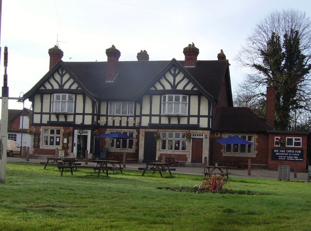 The Dog and Partridge public house in Yateley