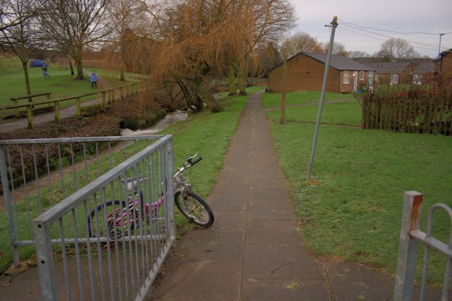 Footpath to Back of Housing