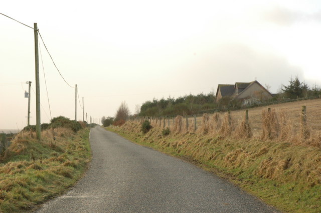 Country road near Ladybog