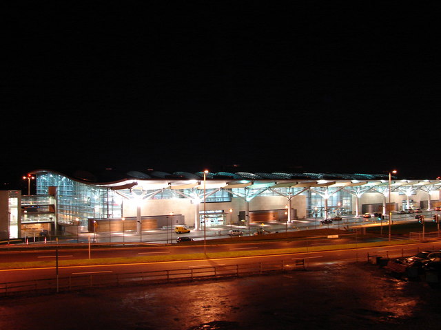 Cork Airport at Night