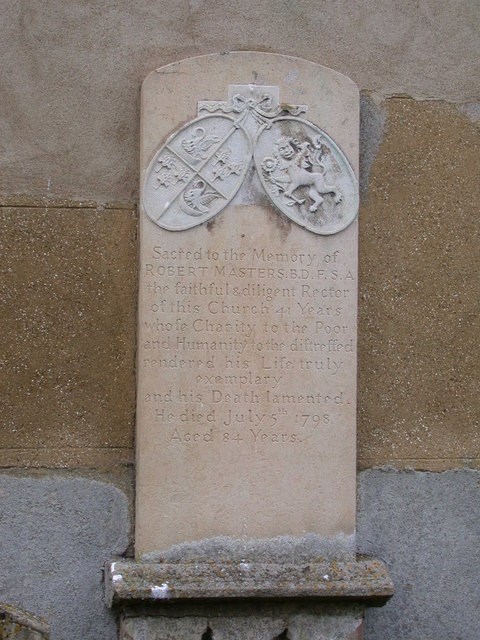 Memorial stone, All Saints' Church