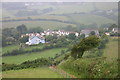 Eype, viewed from the hill to the south east