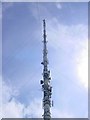 ST5648 : The Mendip transmitter mast by Peter Barrington