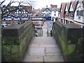 Steps to Frodsham Street from the city walls