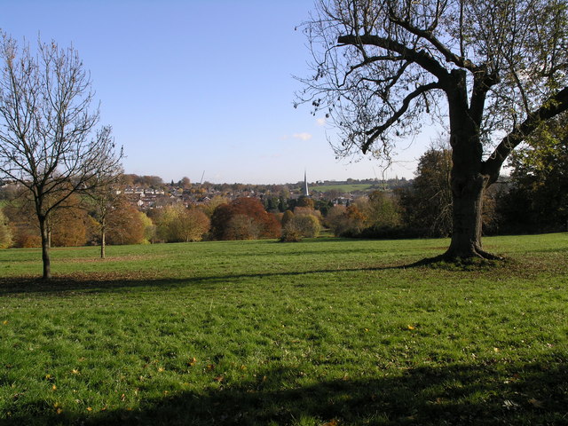 Over the Old Town from Gadebridge Park West