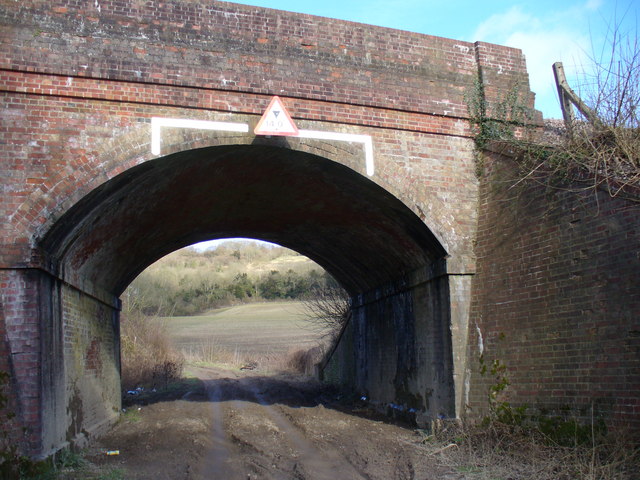 Railway Bridge Near Hackhurst Farm