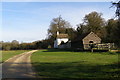 Track past Holly Hatch Cottage, New Forest