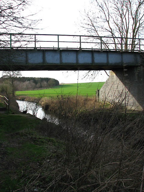 Railway bridge over the River Tiffey