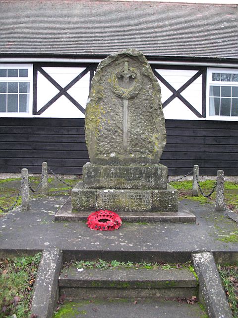 War memorial, Ashford Carbonel