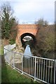 River Lark and the railway bridge