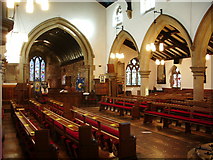 SD5228 : St Mary's Parish Church, Penwortham, The Nave by Alexander P Kapp