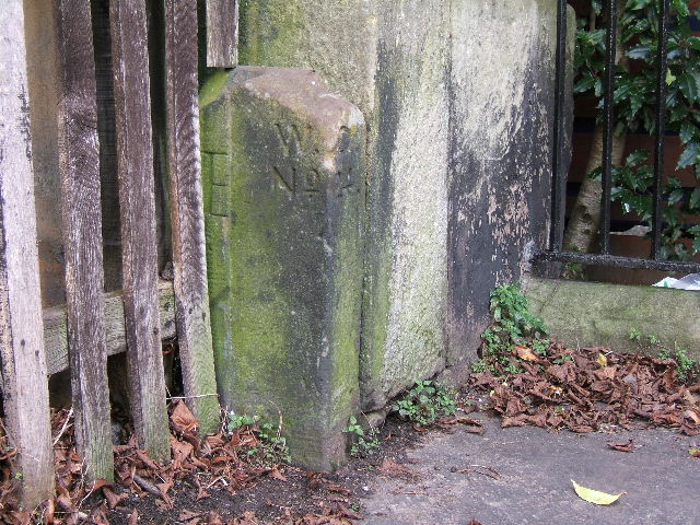 Boundary Stone on Chester City Walls