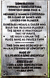 TM4897 : Sign on bottom of Somerleyton village signpost by Julie Williams