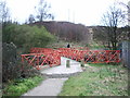 Footbridge over the River Darwen