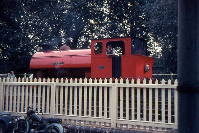 Preserved railway at Radstock