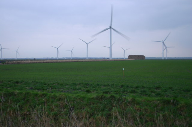 Wind Turbines on Tick Fen