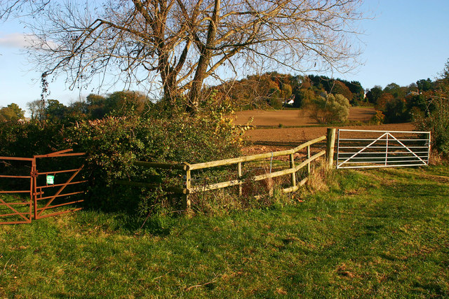Field Gates near Abbotswood Farm, Brockworth