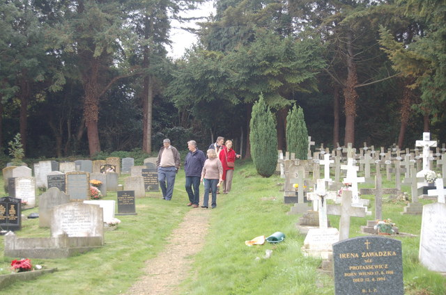 Polish cemetery in Blockley