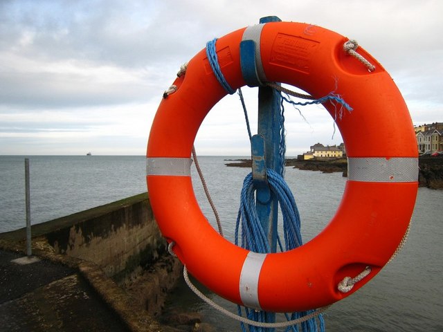 Life buoy, Long Hole © Rossographer :: Geograph Britain and Ireland