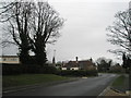 Looking eastwards along Medina Road