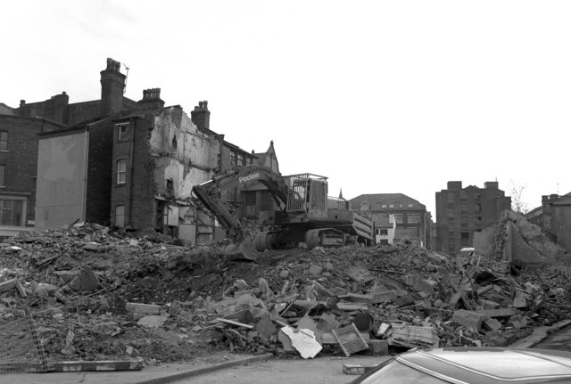 Demolition in Manchester