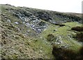 Disused quarry on Cefn Coch