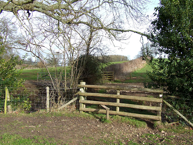 Footpath and Stile near Corfton, Shropshire