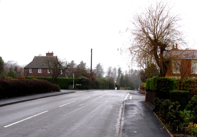 Sandy Lane towards Ankle Hill