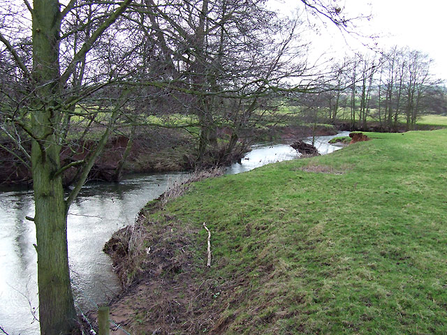 River Corve at Lawton, Shropshire