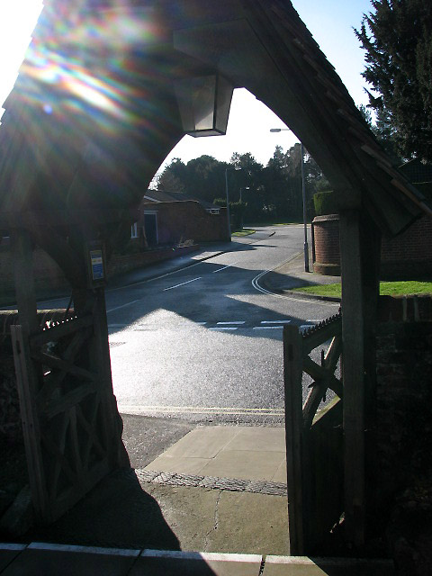 Parkside Drive viewed across Church Street