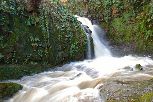 Glenoe Waterfall (28) © Albert Bridge :: Geograph Britain And Ireland