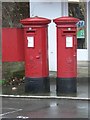 Bembridge: postbox №s PO35 1051 and PO35 1052