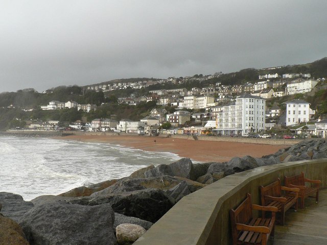 Ventnor: the beach from the southeast