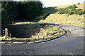 Hairpin in the road over Fernie Slack