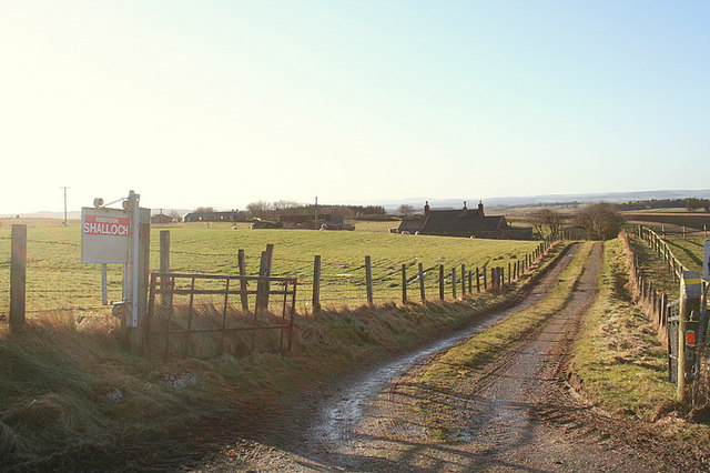 Typical Aberdeenshire farm lands