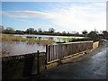 SO7726 : River Leadon floodplain by Pauline E