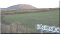 Farmland south of Lon Penrallt